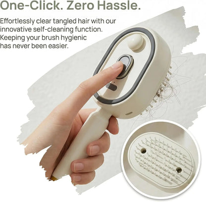 Electric Steam Hair Straightening Brush Comb With Mist